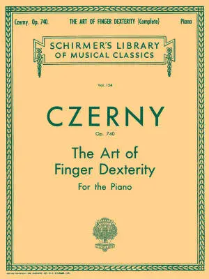 G. Schirmer Inc. - Art of Finger Dexterity, Op. 740 (Complete) - Czerny/Vogrich - Piano - Book