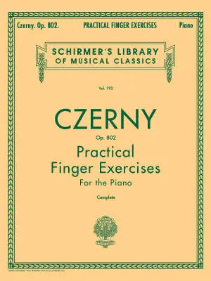 G. Schirmer Inc. - Practical Finger Exercises, Op. 802 (Complete) - Czerny/Rolle - Piano - Book