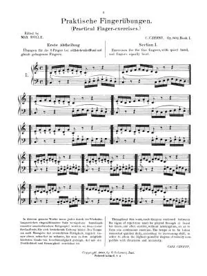 Practical Finger Exercises, Op. 802 (Complete) - Czerny/Rolle - Piano - Book