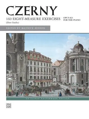 Alfred Publishing - 160 8-Measure Exercises, Op. 821 - Czerny/Hinson - Piano - Book