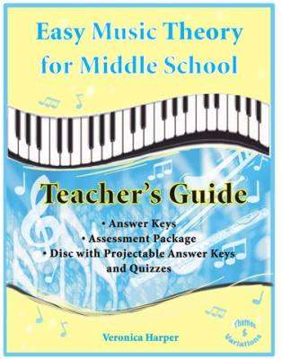 Themes & Variations - Easy Music Theory for Middle School - Harper - Teachers Guide - Book/CD