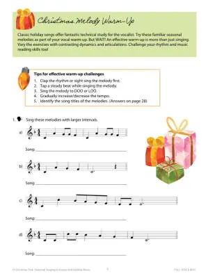 O Christmas Tree: Seasonal Singing Activities and Holiday Music - Loney/Adams - Book