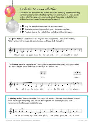 O Christmas Tree: Seasonal Singing Activities and Holiday Music - Loney/Adams - Book