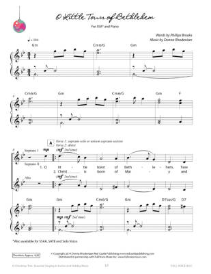 O Christmas Tree: Seasonal Singing Activities and Holiday Music - Loney/Adams - Book