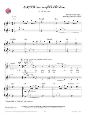 O Christmas Tree: Seasonal Singing Activities and Holiday Music - Loney/Adams - Book