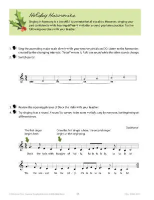 O Christmas Tree: Seasonal Singing Activities and Holiday Music - Loney/Adams - Book