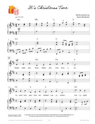 O Christmas Tree: Seasonal Singing Activities and Holiday Music - Loney/Adams - Book