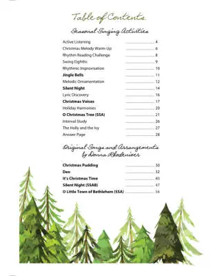 O Christmas Tree: Seasonal Singing Activities and Holiday Music - Loney/Adams - Book