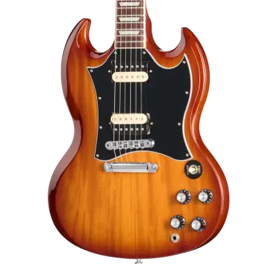 Sadler Vaden SG Standard Electric Guitar with Hardshell Case - Natural Burst