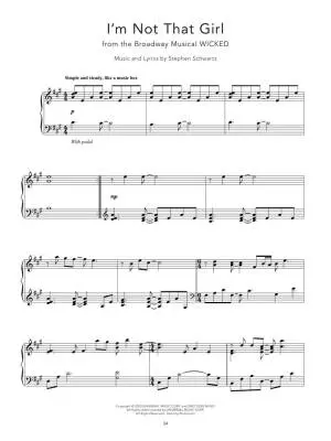 Peaceful Piano Solos: Musicals - Book