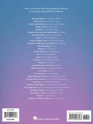 Peaceful Piano Solos: Soundtracks - Book