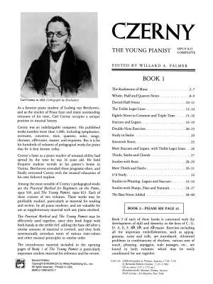 The Young Pianist, Op. 823 (Complete) - Czerny/Palmer - Piano - Book