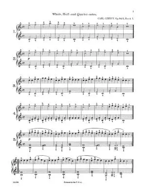 Little Pianist, Op. 823 (Complete) - Czerny - Piano - Book