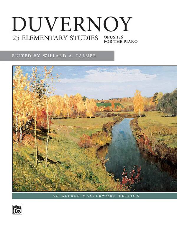 25 Elementary Studies, Op. 176 - Duvernoy/Palmer - Piano - Book