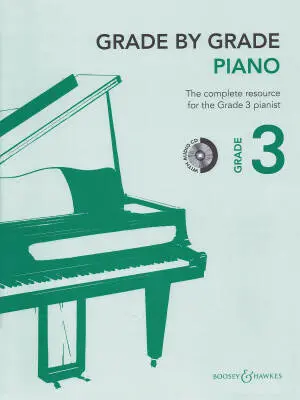 Boosey & Hawkes - Grade by Grade: Piano, Garde 3 - Farrington - Book/CD