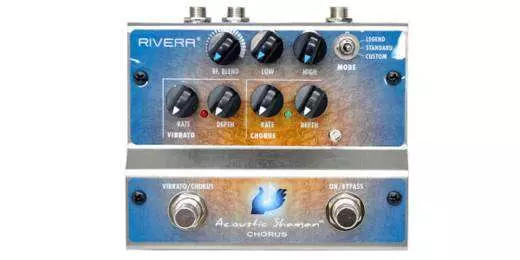 Acoustic Balanced Chorus/Vibrato Pedal