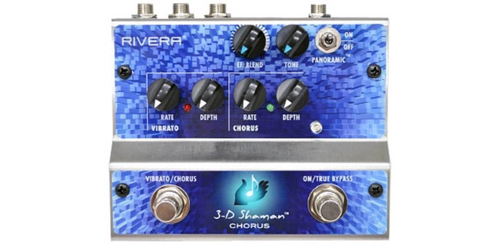 3 Output Panoramic Chorus/Vibrato Pedal