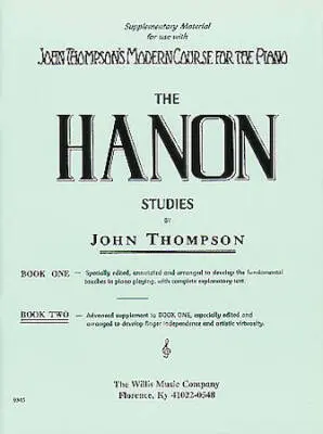 Willis Music Company - Hanon Studies, Book 2 - Thompson - Piano - Book