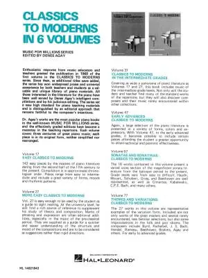 Music for Millions: More Easy Classics to Moderns - Agay - Piano - Book