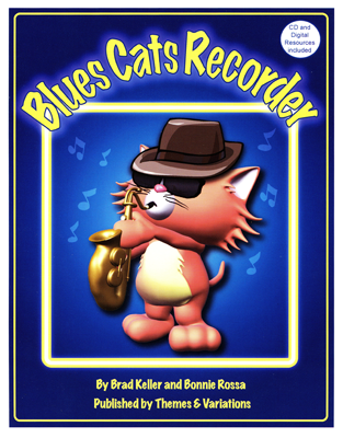 Themes & Variations - Blues Cats Recorder - Keller/Eossa - Book/CD/Media Online