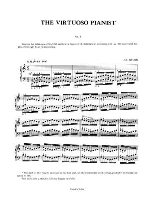 The Virtuoso Pianist, Complete - Hanon - Piano - Book