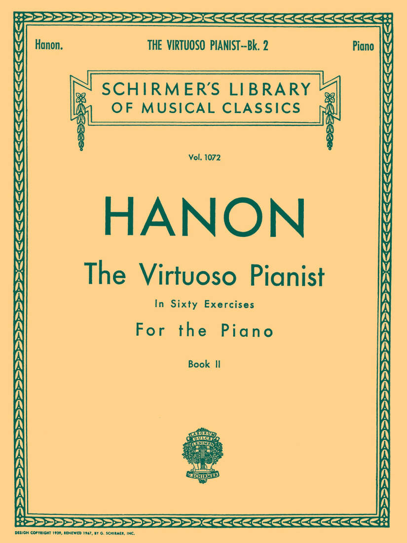 Virtuoso Pianist in 60 Exercises, Book 2 - Hanon - Piano - Book