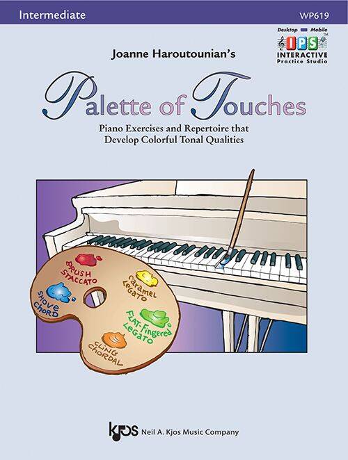 Palette of Touches, Intermediate - Haroutounian - Piano - Book/Audio