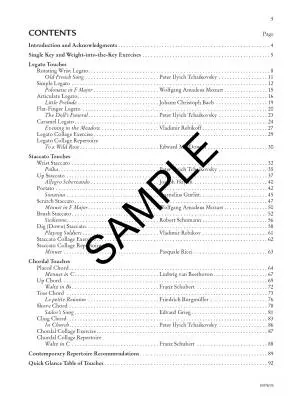 Palette of Touches, Intermediate - Haroutounian - Piano - Book/Audio