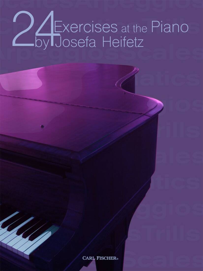 24 Exercises at the Piano - Heifetz - Piano - Book