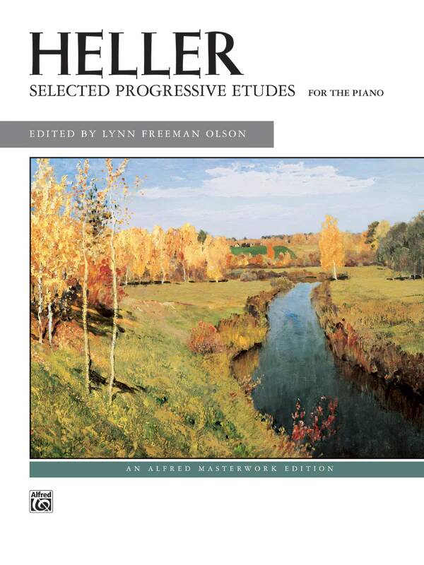 Selected Progressive Etudes - Heller/Olson - Piano - Book