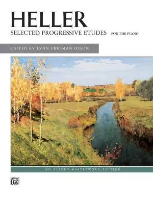 Alfred Publishing - Selected Progressive Etudes - Heller/Olson - Piano - Book