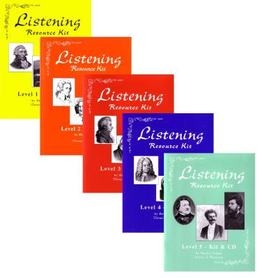 Set Of Five Listening Kits - Gagne - Books/CDs