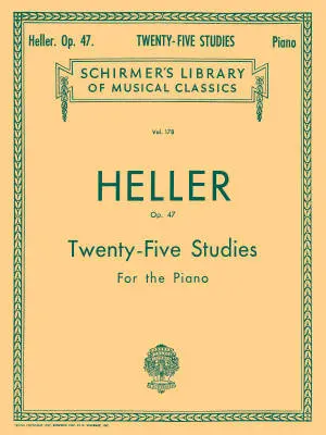 G. Schirmer Inc. - 25 Studies for Rhythm and Expression, Op. 47 - Heller - Piano - Book