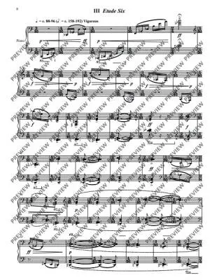 Three Etudes - Kidane - Piano - Book