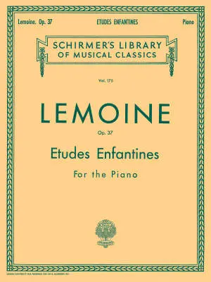 G. Schirmer Inc. - Etudes Enfantines, Op. 37 - Lemoine/Scharfenberg - Piano - Book