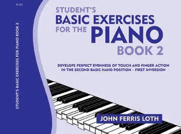 Waterloo Music - Students Basic Exercises, Book 2 - Loth - Piano - Book