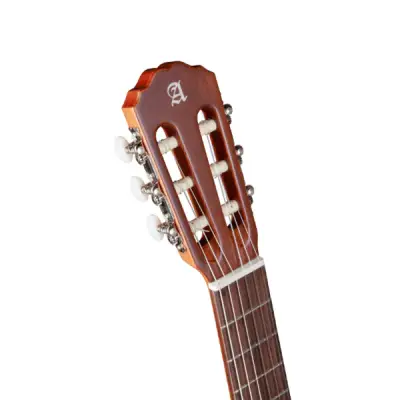 1 C Black Satin Classical Guitar with Gig Bag
