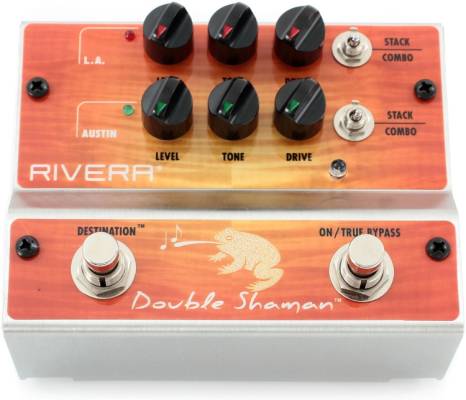 Rivera Amplification - Dual Channel Overdrive / Distortion Pedal