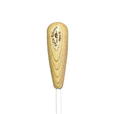 Pagu Batons - Opus Medium with Basic Fulcrum Grip - 14, Light Wood