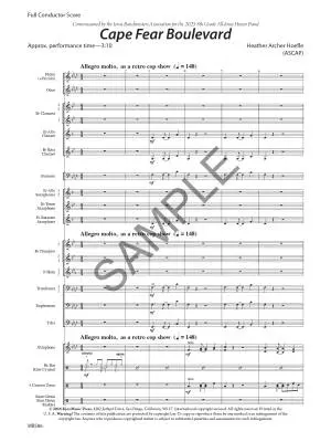 Cape Fear Boulevard - Hoefle - Concert Band - Gr. 3