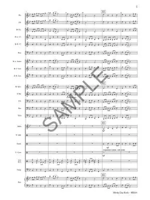 Windy Day Rock - Richardson - Concert Band - Gr. 2