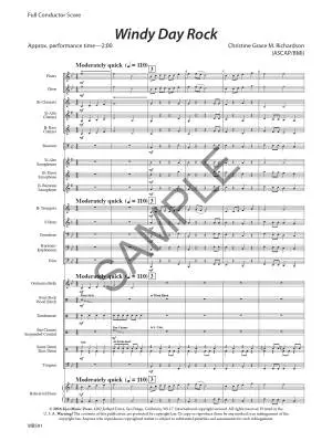 Windy Day Rock - Richardson - Concert Band - Gr. 2