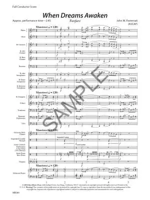 When Dreams Awaken - Pasternak - Concert Band - Gr. 2.5