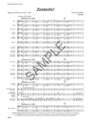 Zootastic! - Cavaliere - Concert Band - Gr. 1