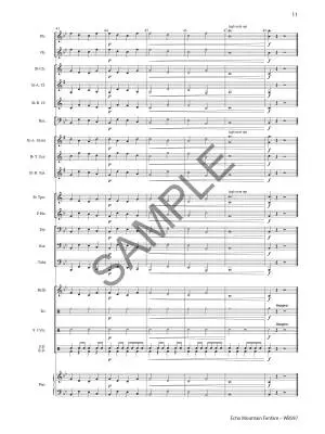 Echo Mountain Fanfare - Cavaliere - Concert Band - Gr. 1