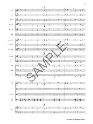 Echo Mountain Fanfare - Cavaliere - Concert Band - Gr. 1