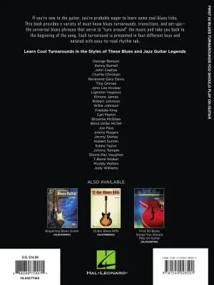 First 50 Blues Turnarounds You Should Play on Guitar - Rubin - Book