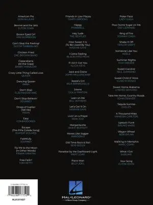 First 50 Piano Bar Songs You Should Play - Book