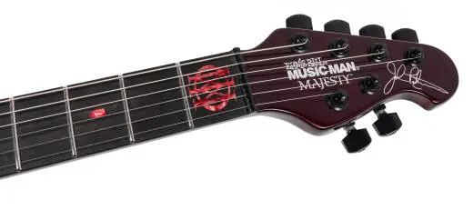 Majesty Premium Select Electric Guitar with Case - Carnelian Red