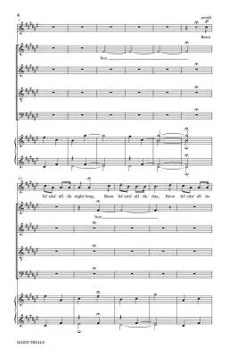 Hard Trials - Johnson - Choral Octavo - SATB Accompanied